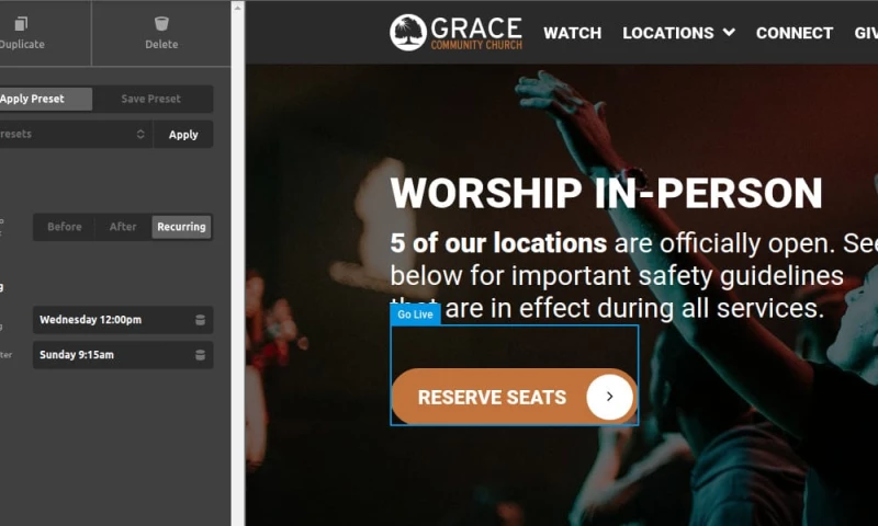Indelible Inc - Go Live Plugin