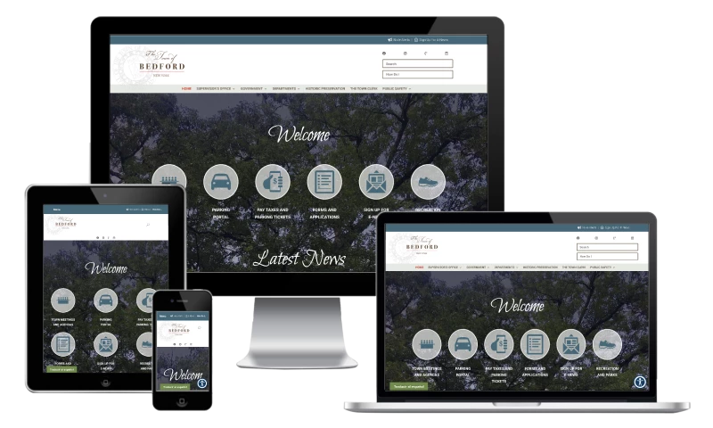 Web Design & Development for Town Government