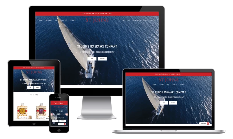 Shopify Development for Fragrance Company