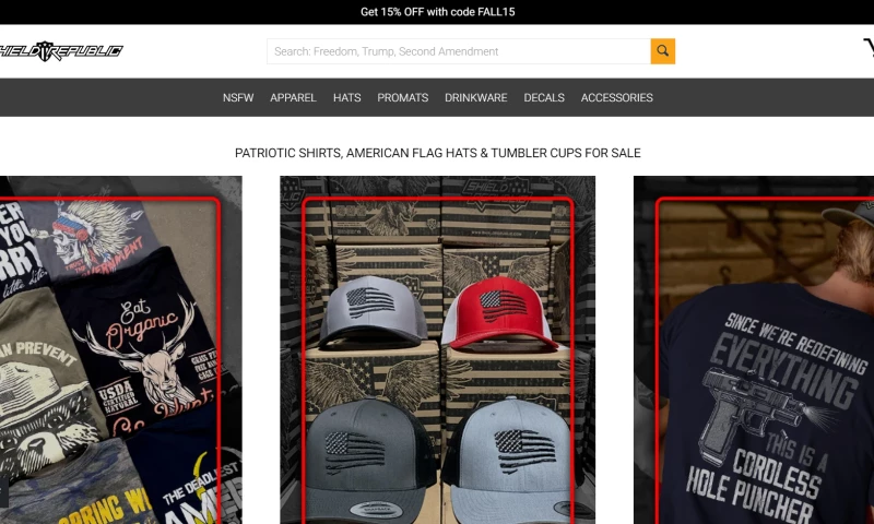 Techies India - Shield Republic - Patriotic Clothing Store