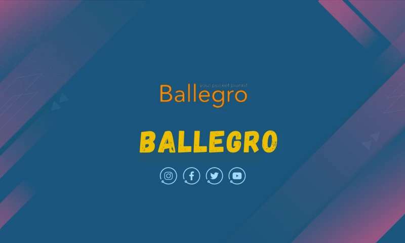 Carina Softlabs - Ballegro- Your Pocket Pianist