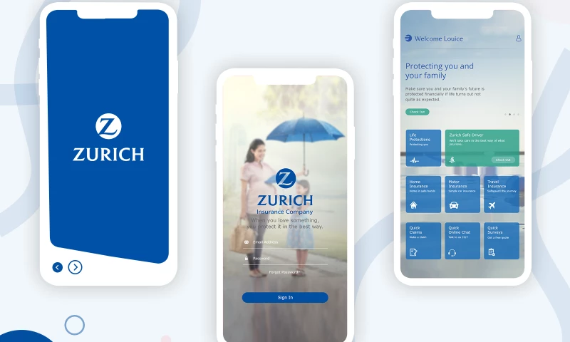 DeviceBee Technologies - Zurich insurance App