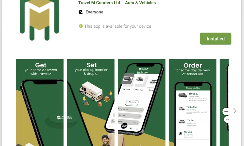 Digixvalley LLC - Parcel and Courier Delivery Application and website with admin panel