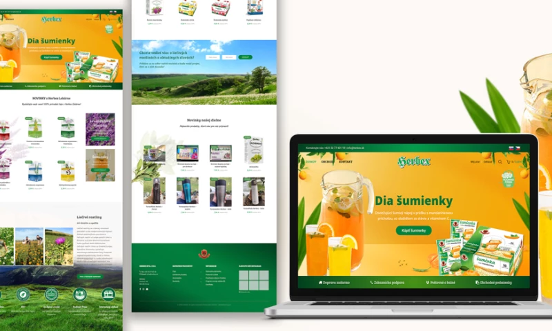 Idea Marketing Agency | Custom Web Design & Web Development - Herbex E-Commerce Design: Web Design