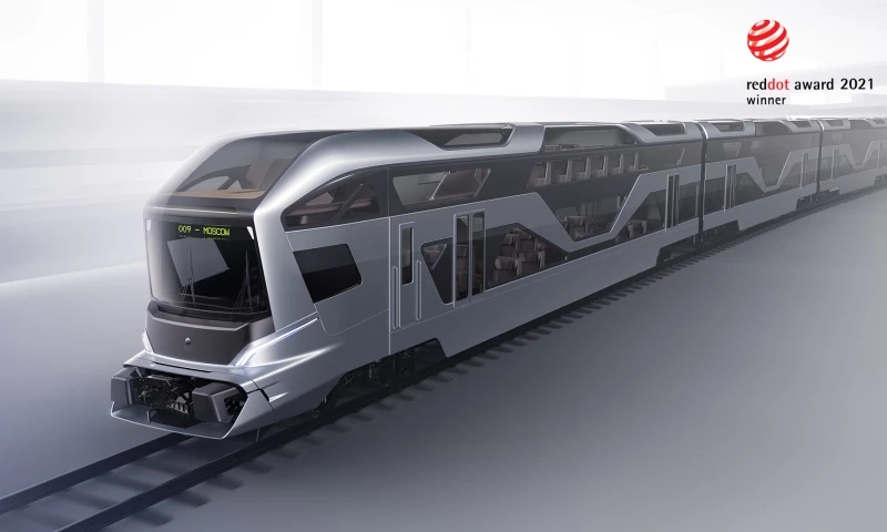 National Center of Design and Innovations 2050.LAB - AIRSCP Concept Train