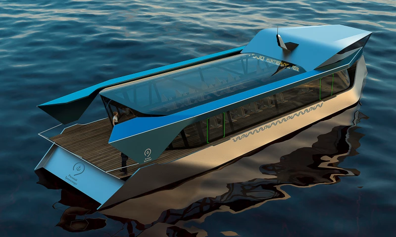 National Center of Design and Innovations 2050.LAB - Urban water bus, design concept for Moscow