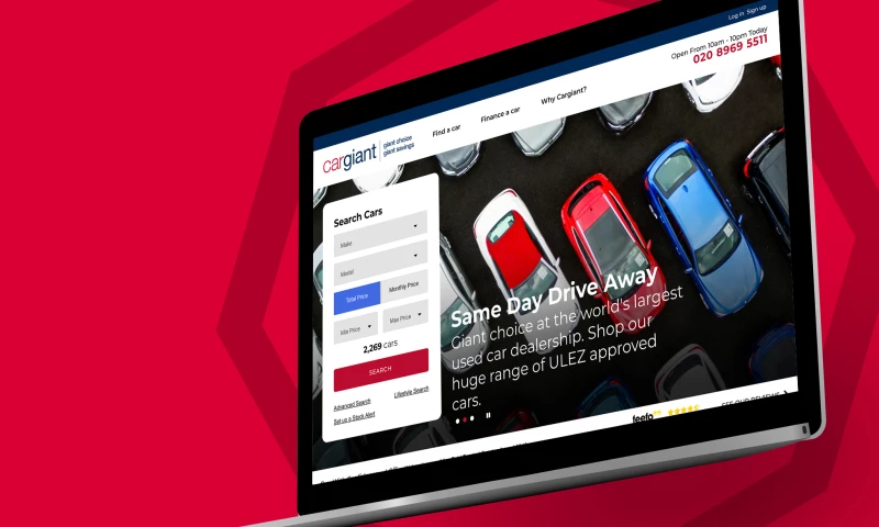 Cargiant - Website Design & Development