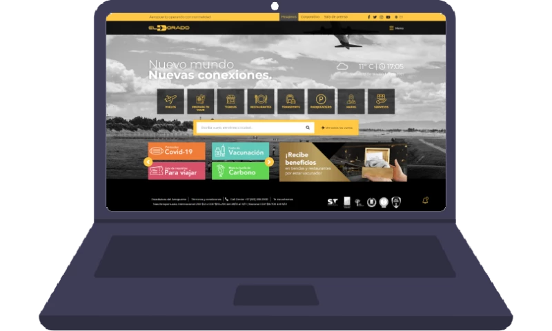 Hike Branding - El Dorado Airport