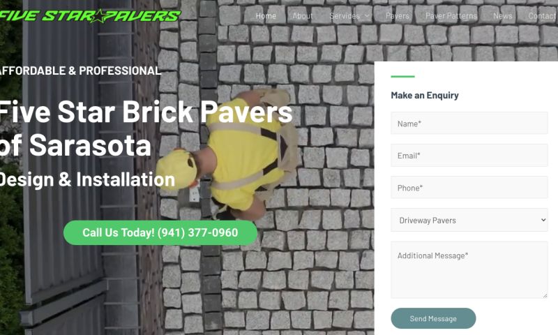 Xheight Studios - Five Star Brick Pavers