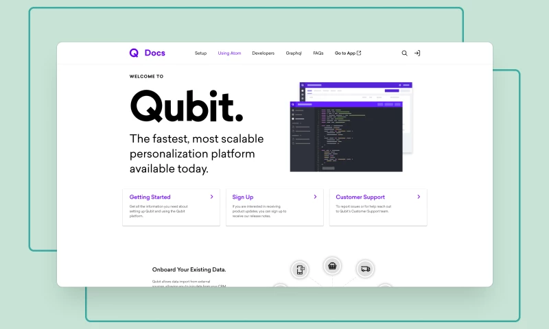 DIGIEGGS - Qubit: Documentation Platform
