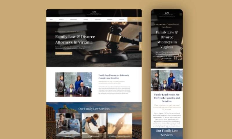 Web Design & Support for Garriott Maurer