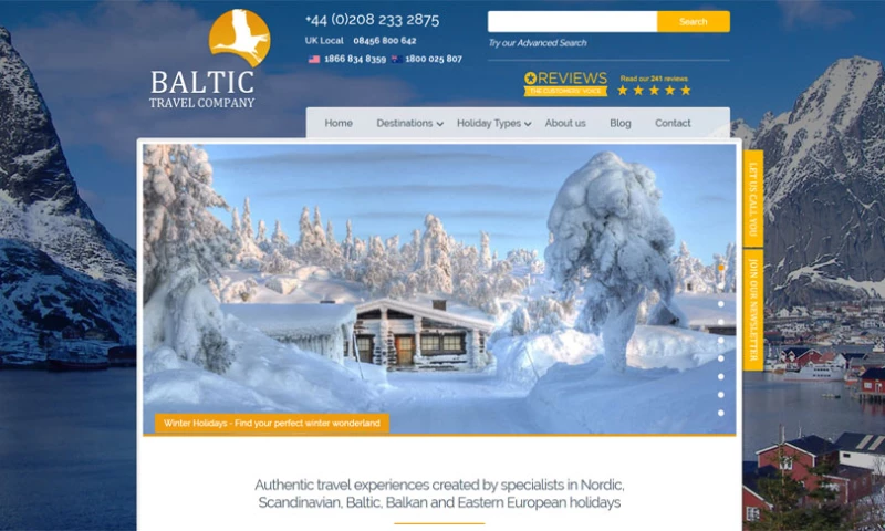 Datadial - Baltic Travel