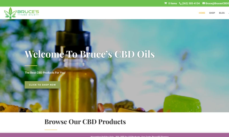 Website Redesign - CBD E-Commerce