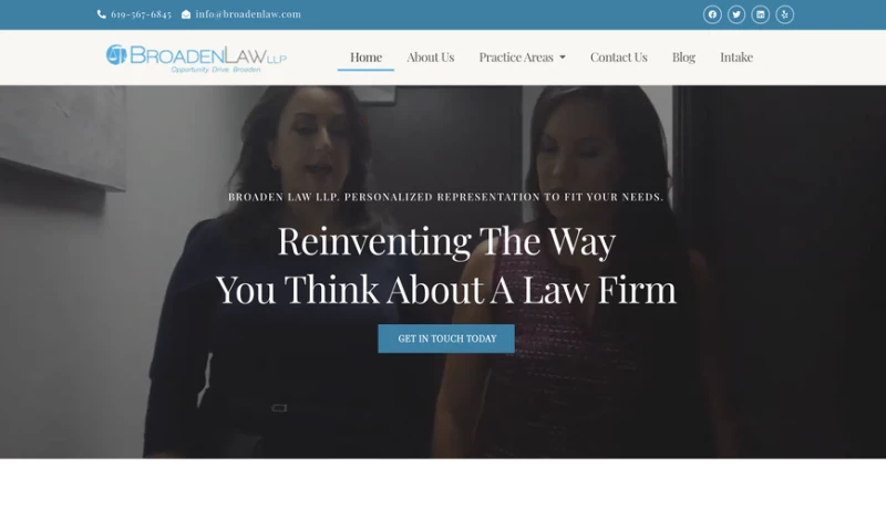 Website Redesign - Boutique Law Firm