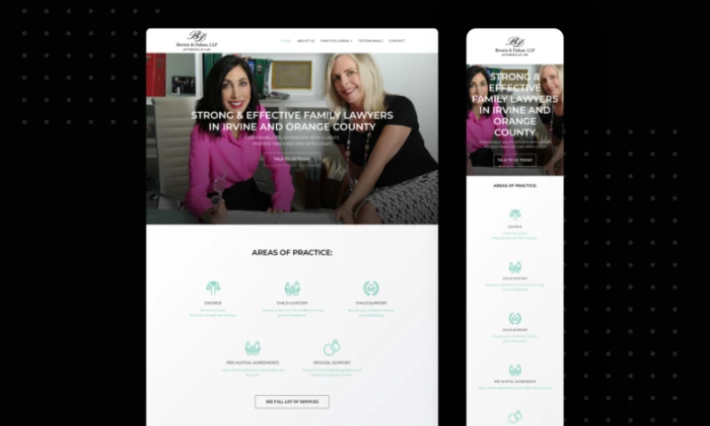 Website & Marketing Services For Law Firm