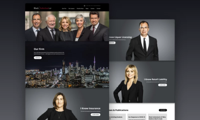 Website Development for Black Sutherland LLP