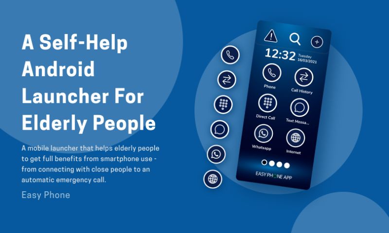 TopDevs - EasyPhone - Android Laucher for elderly people