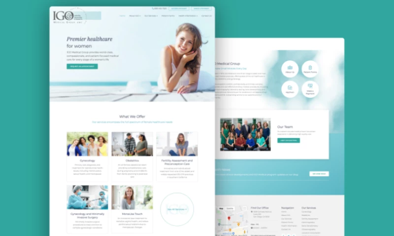 Website Build for IGO Medical Group