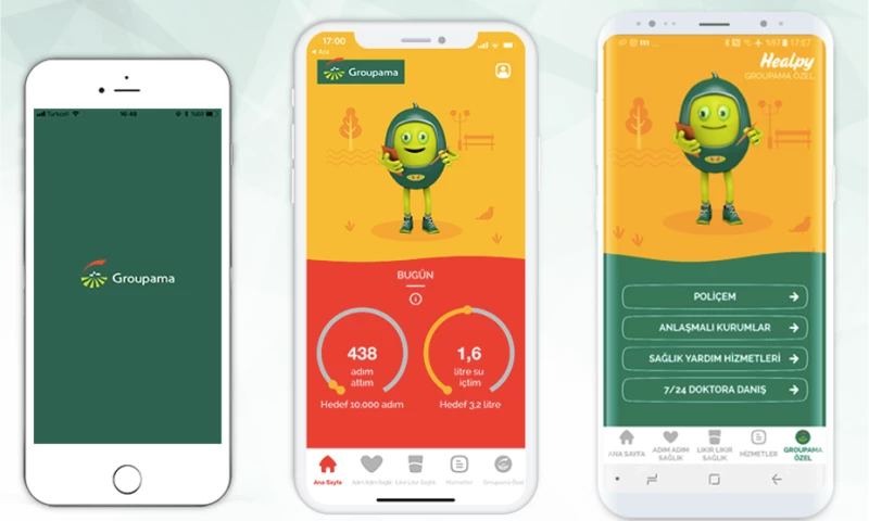 Kuka Apps - Groupama Insurance iOS & Android mobile applications