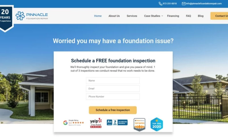 Case Study: Pinnacle Foundation Repair