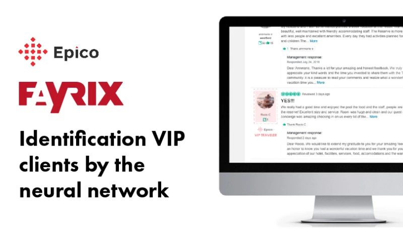 Fayrix Software - Identification VIP clients by the neural network