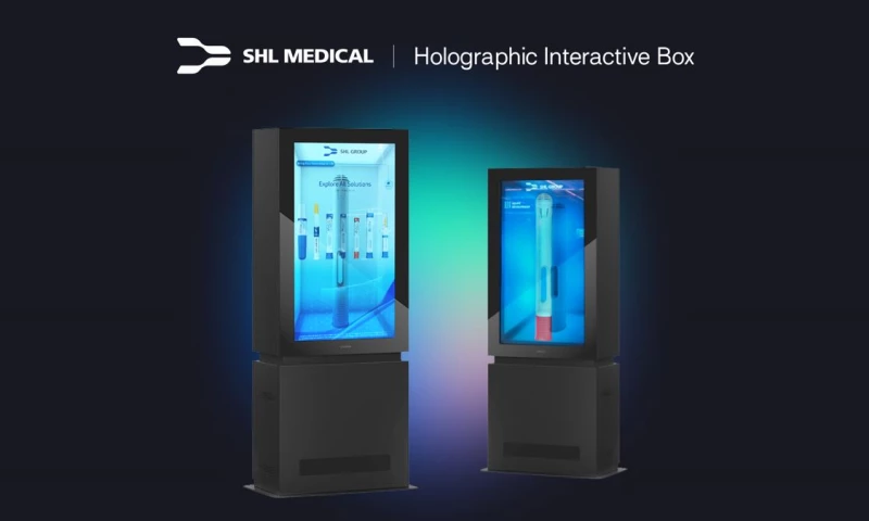 Holographic Stand for Exhibitions