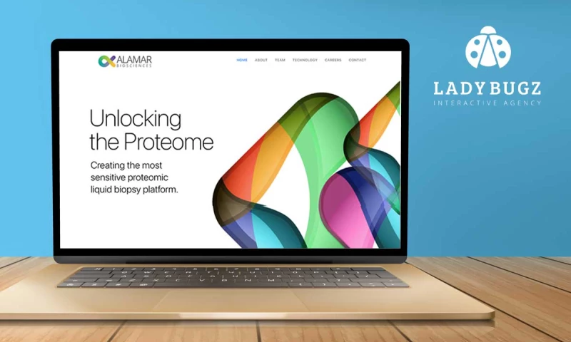 Ladybugz Interactive - Bioscience Website Design