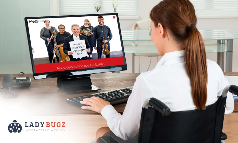 Ladybugz Interactive - Website Redesign for a Mental Health Non-Profit