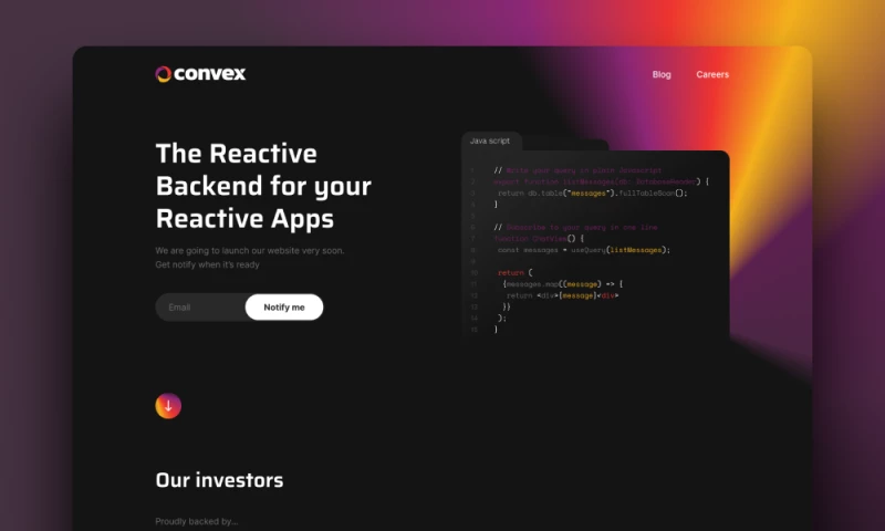 Merge Development - Convex | UI/UX Design