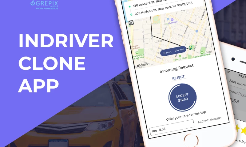 Grepix Infotech - Bid N Ride - Indriver Clone App