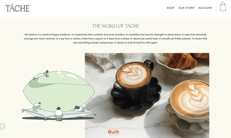 Blank & Co. - Taché Pistachio Milk