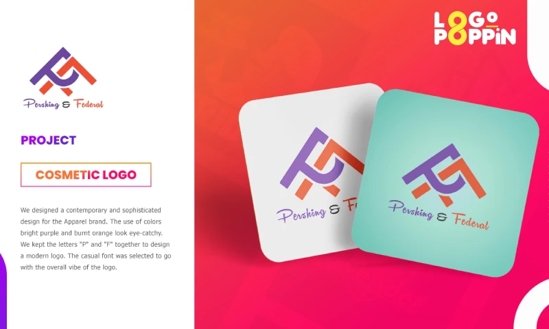 Logo Poppin - Pershing & Federal