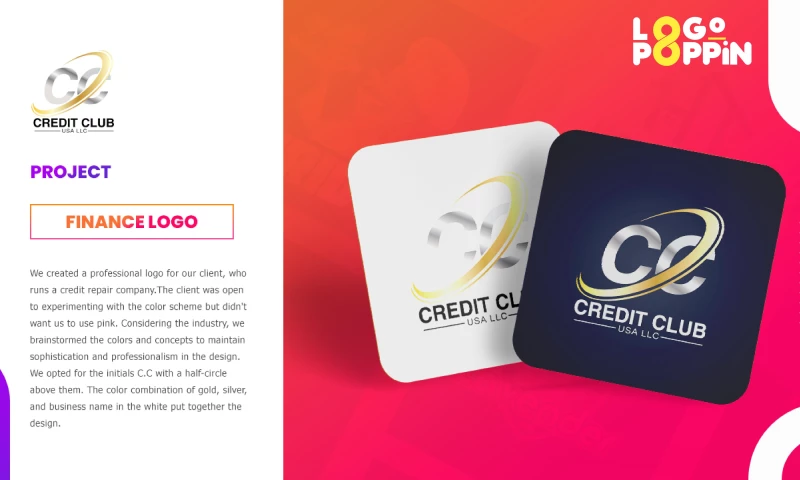 Logo Poppin - Credit Club USA LLC