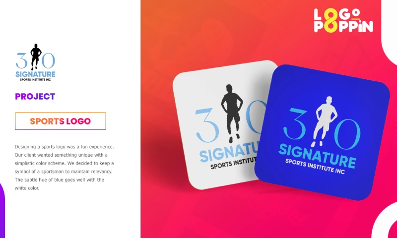 Logo Poppin - Signature Sports Institute