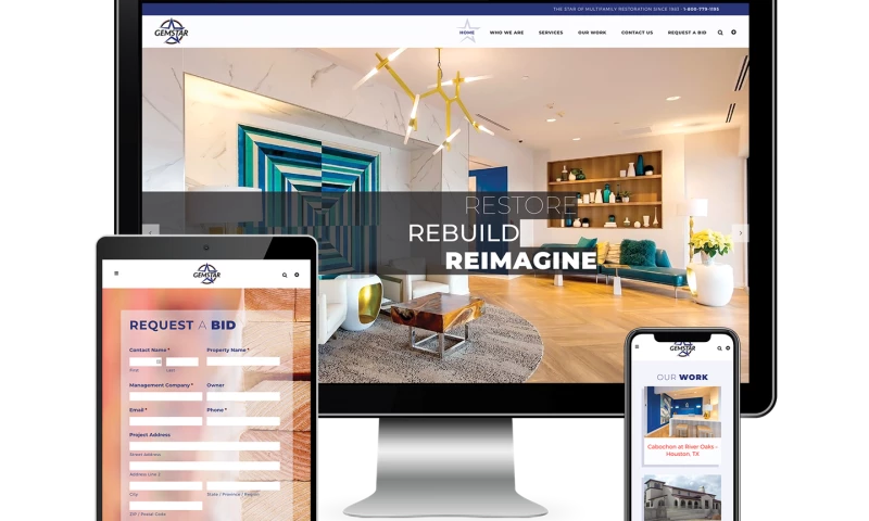 Gemstar Construction Redesign & Development