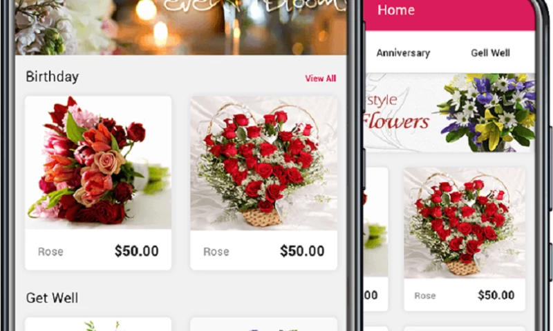 WardExpress Flower Delivery Application