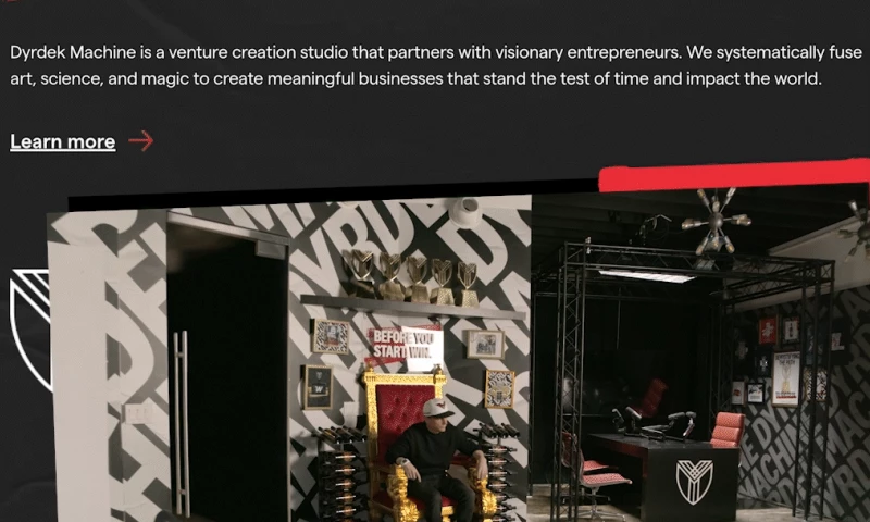 Disruptive Digital Agency - DYRDEK MACHINE