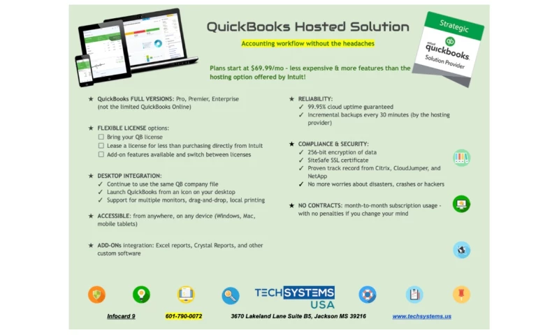 TechSystems - QuickBooks Hosted Solutions