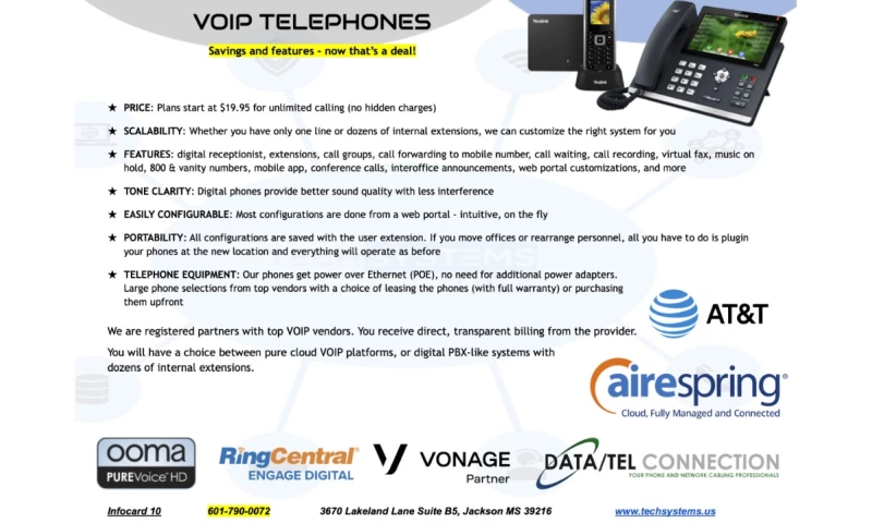 TechSystems - VOIP Telephones