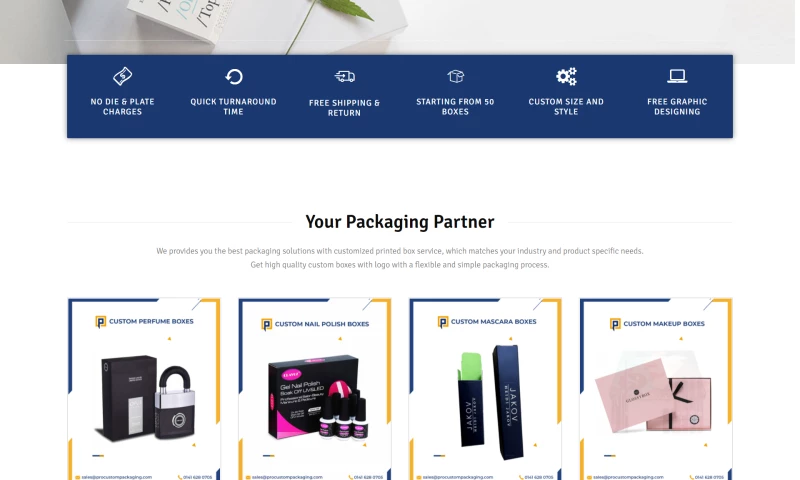 WeeWeb Pay Monthly Websites - Pro Custom Packaging