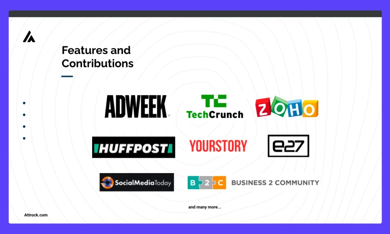 Attrock - Features and Contributions
