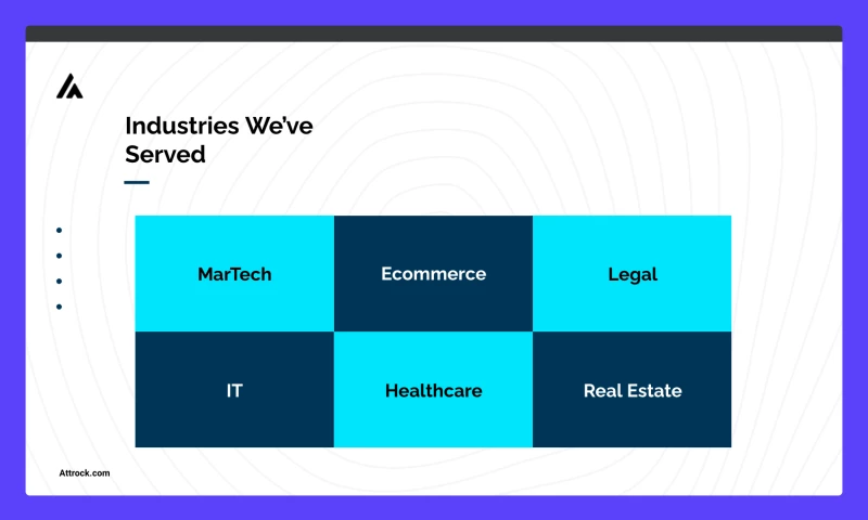 Attrock - Industries We’ve Served
