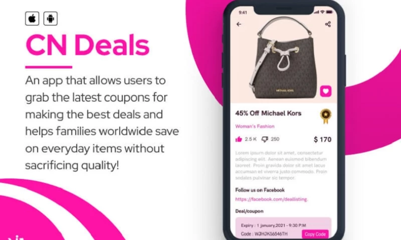 KONSTANT INFOSOLUTIONS - Mobile App Development for Online Deal Provider