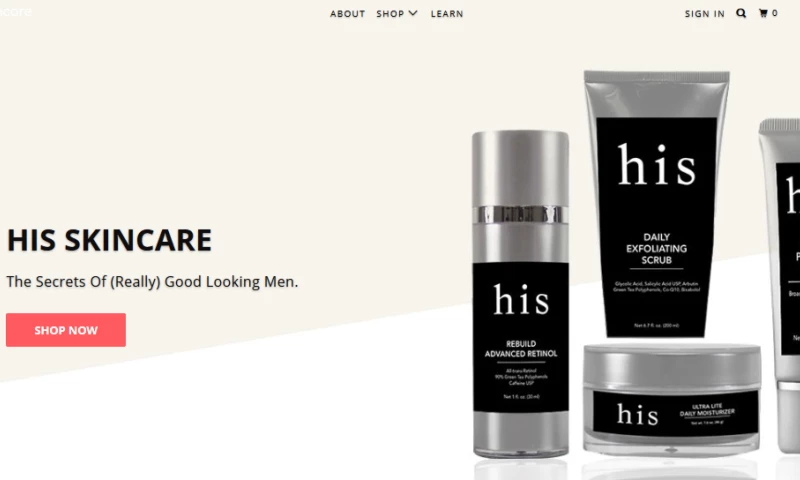 SEO for Mens Skin Care Products