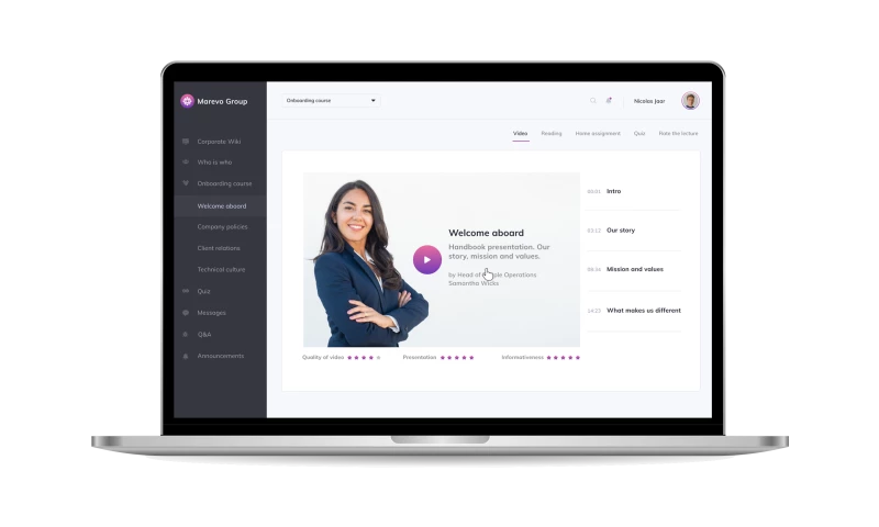 Radency - Corporate EdTech Solution