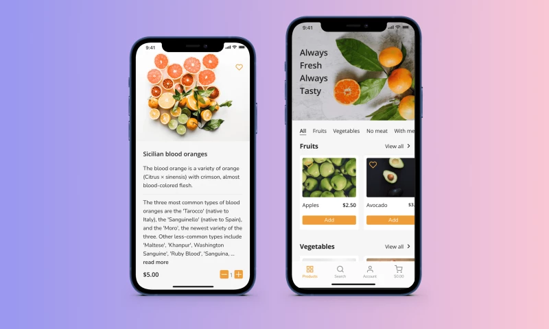 Radency - Food Delivery App
