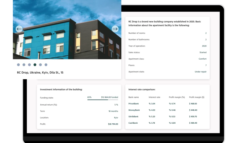 Radency - Crowd Investment PropTech Platform