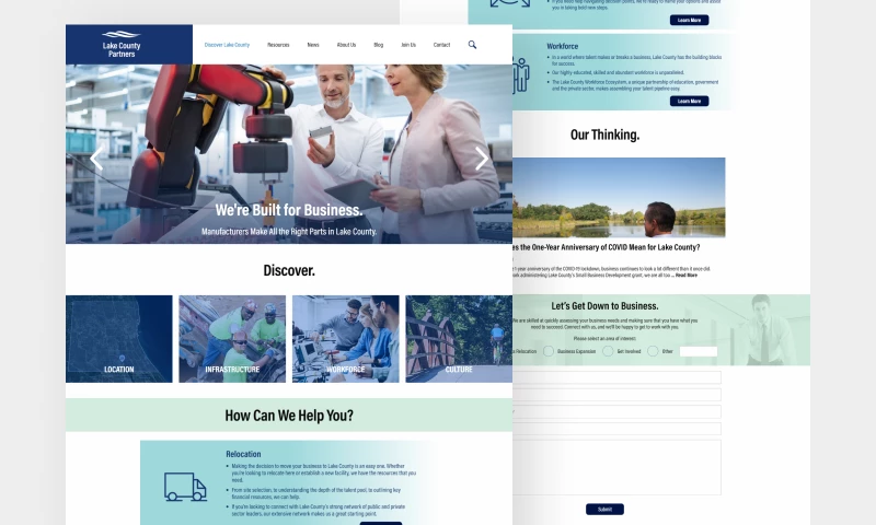 Belov Digital Agency - Lake County Partners