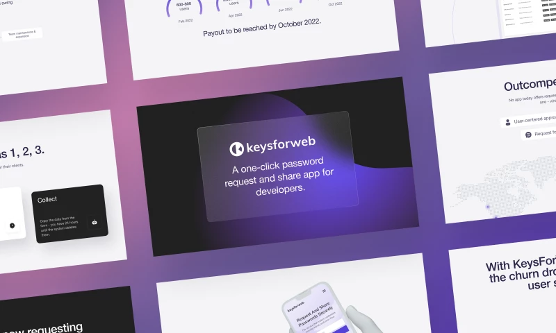 KeysForWeb Presentation/Pitch Deck