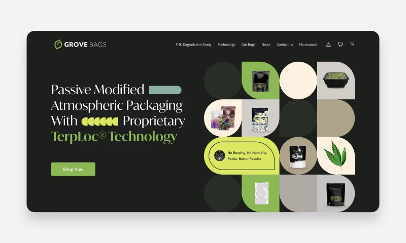 Belov Digital Agency - Grove Bags - Concept